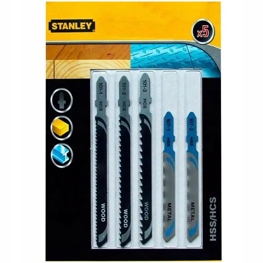 Набор пилок для лобзика Stanley STA27030..