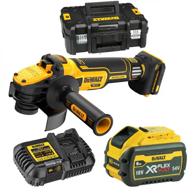 Шлифмашина угловая аккумуляторная DeWALT DCG4..