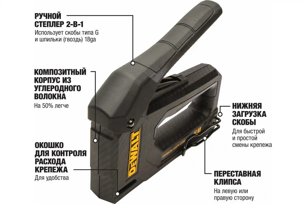 Ручной степлер Dewalt DWHT80276-0..