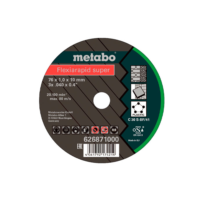 Metabo Flexiarapid Super 76*1.0*10 mm 6268710..