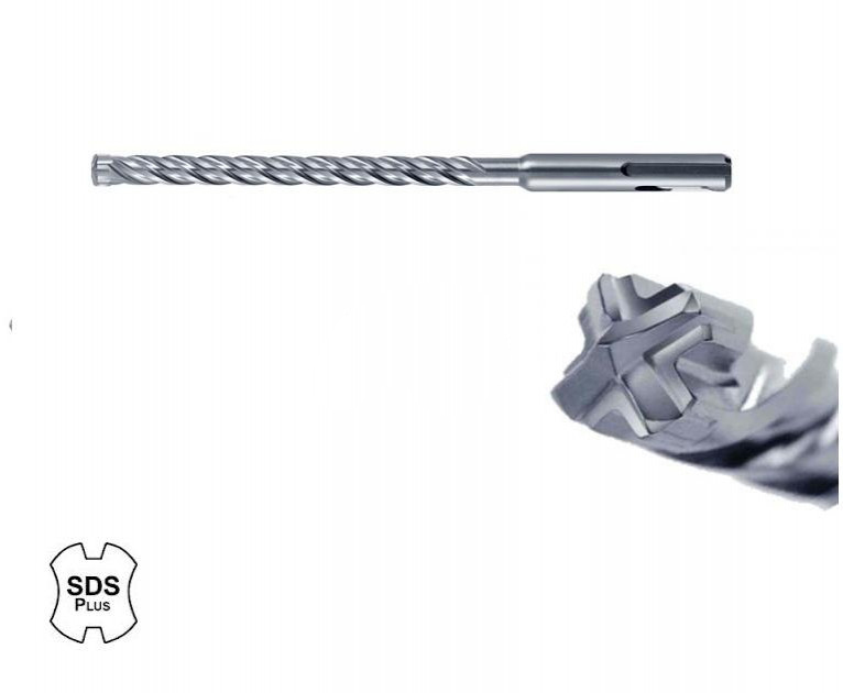 Burghiu SDS-PLUS 4-CUTTER d6x310mm..
