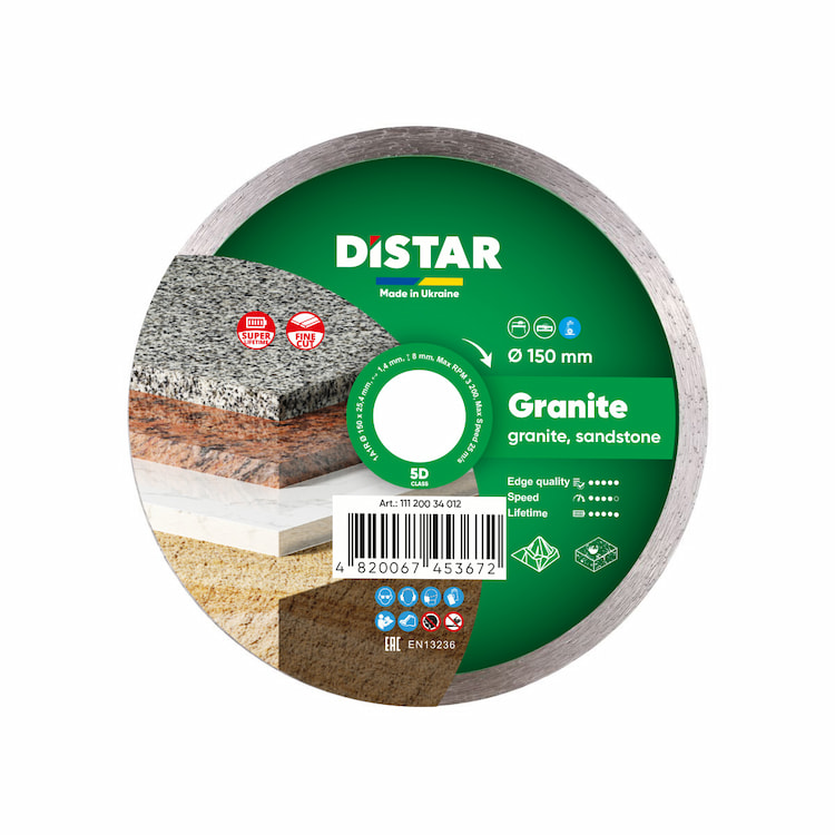 Disc diamantat 1A1R Granit d150..