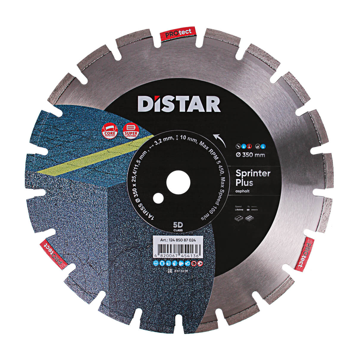 Disc diamantat DISTAR pentru asfalt Sprinter ..