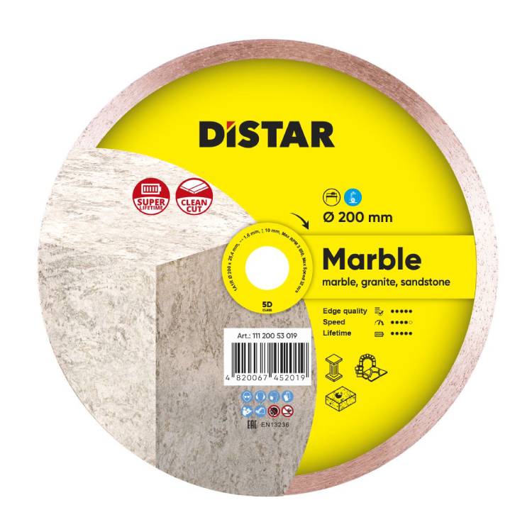 Disc de d200 din marmură 1A1R cu diamant..