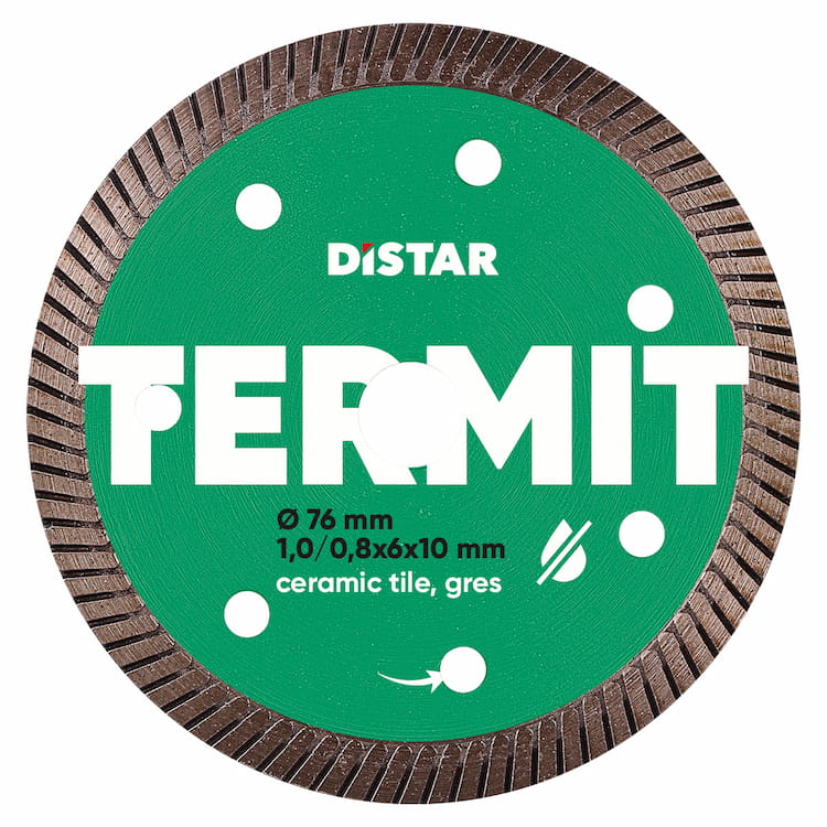 Disc diamantat 1A1R Termit d76x10 mm..
