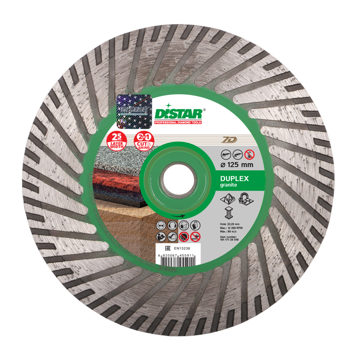 Disc diamantat DISTAR pentru granit,marmura D..