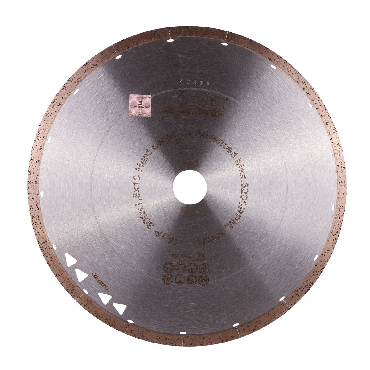 Disc diamantat DISTAR pentru placi ceramici H..