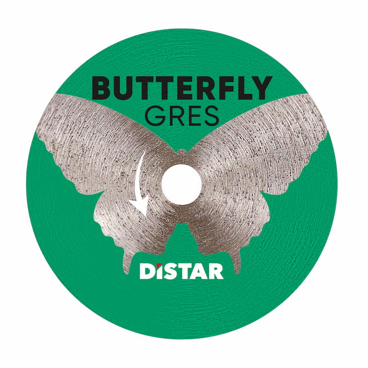 Disc diamantat 1A1R Fluture d45x0,6x5,8 mm..