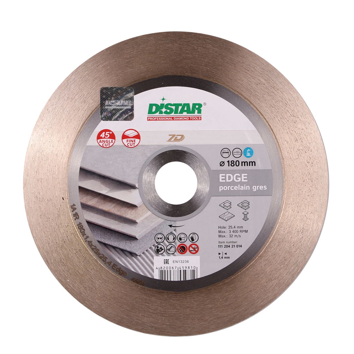 Disc diamantat DISTAR pentru placi ceramici E..