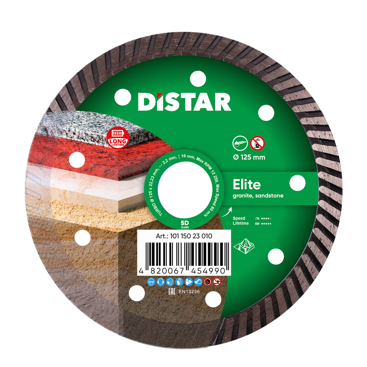 Disc diamantat DISTAR pentru granit,marmura E..