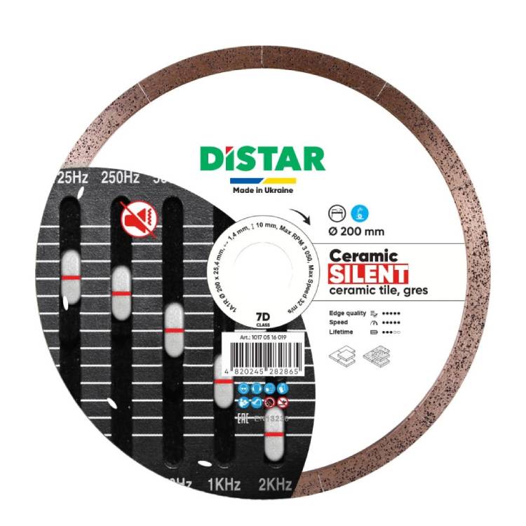 Disc diamantat 1A1R Ceramic Silent 200x25,4..