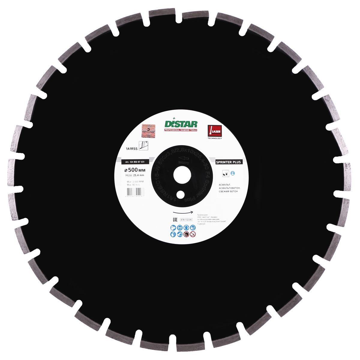 Disc diamantat DISTAR pentru asfalt Sprinter ..