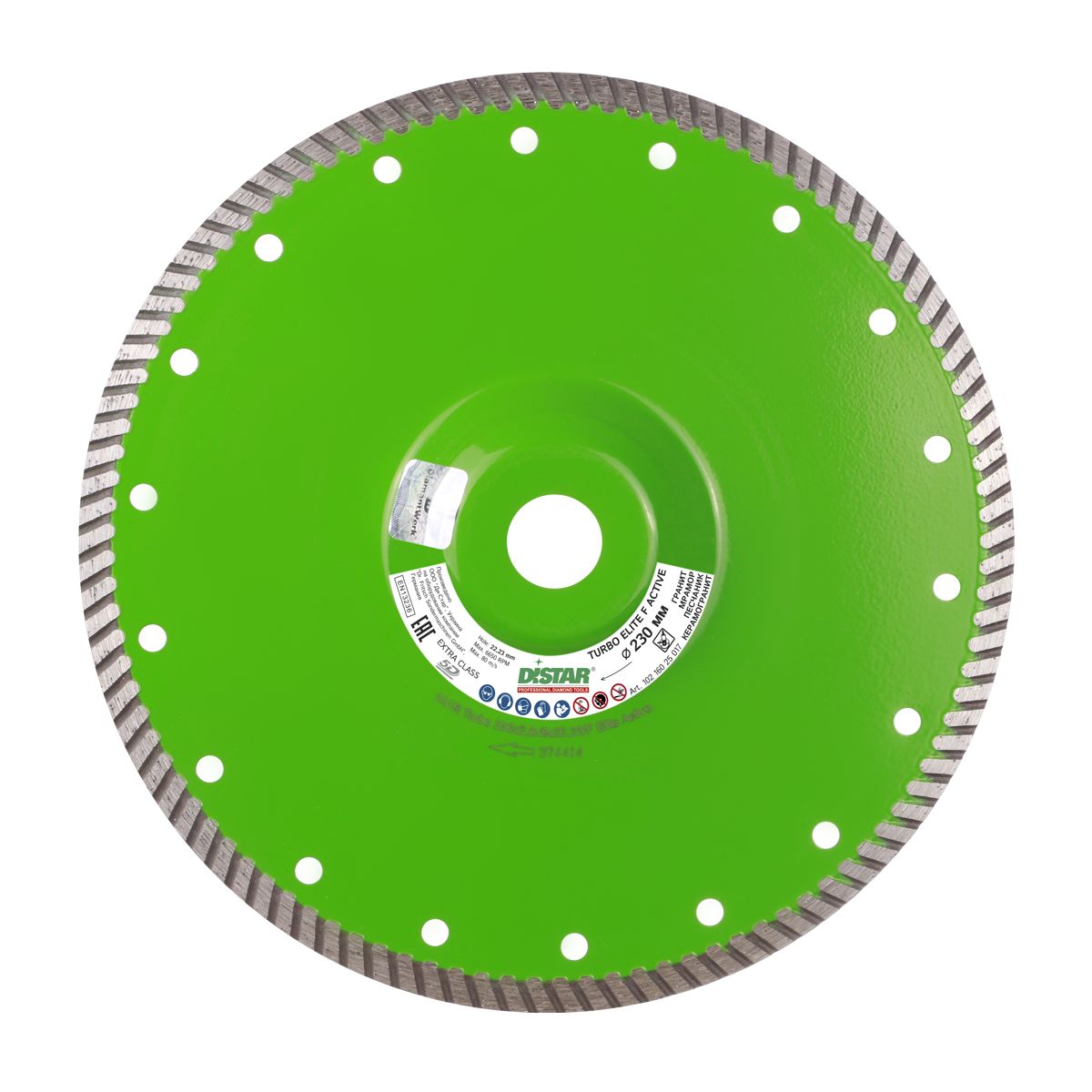 Disc diamantat DISTAR pentru granit,marmura E..