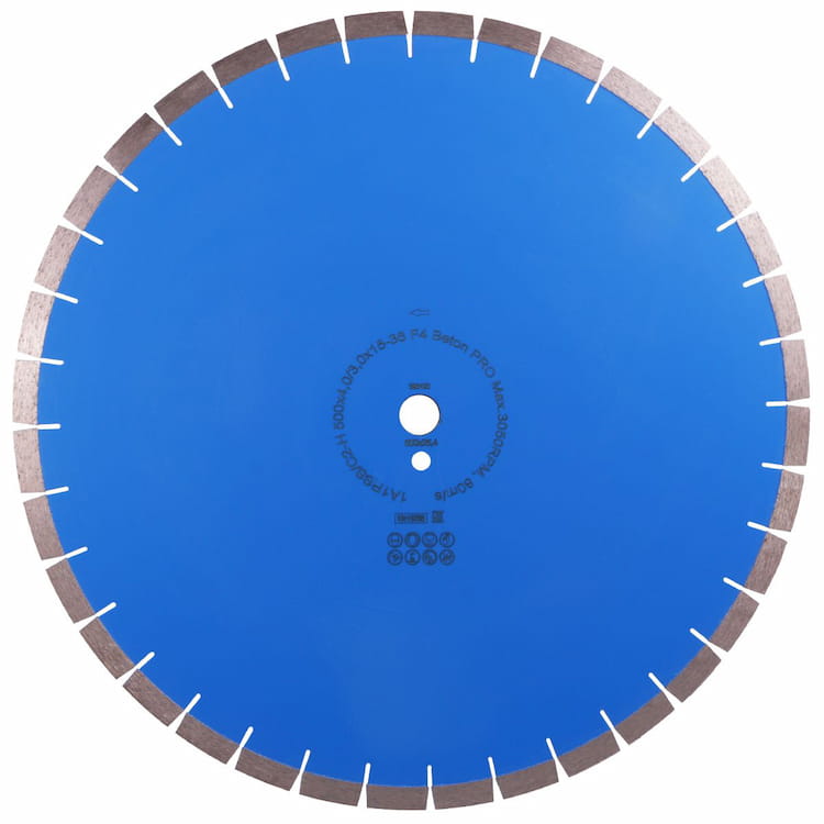 Disc diamantat 1A1RSSC2-H d500x25,4 pentru be..