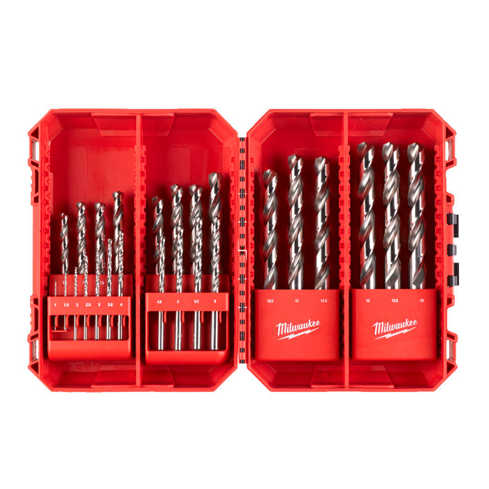 Set burghie pentru metal Milwaukee ..