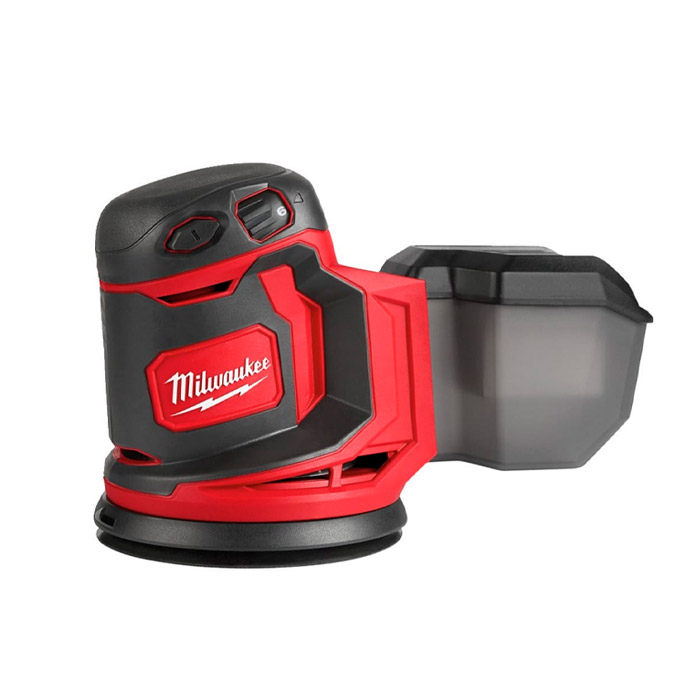 Slefuitor orbital pe acumulator Milwaukee M18..
