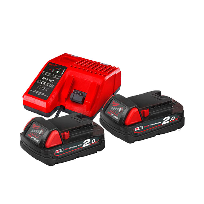 Set acumulatori Milwaukee M18 NRG-202..