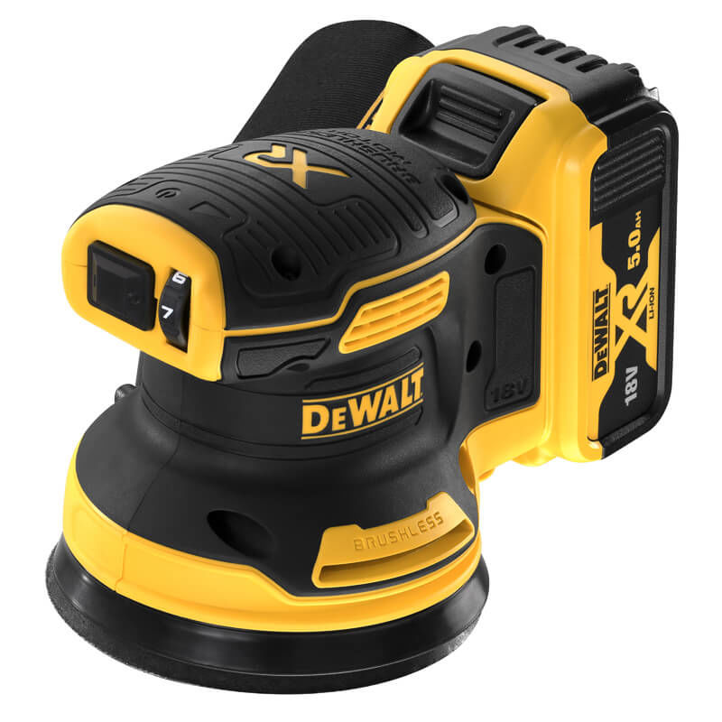Mașină de șlefuit cu acumulator DeWALT DCW210..