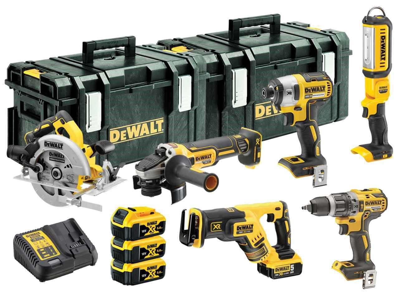Set de scule cu acumulator  DeWALT DCK623P3..