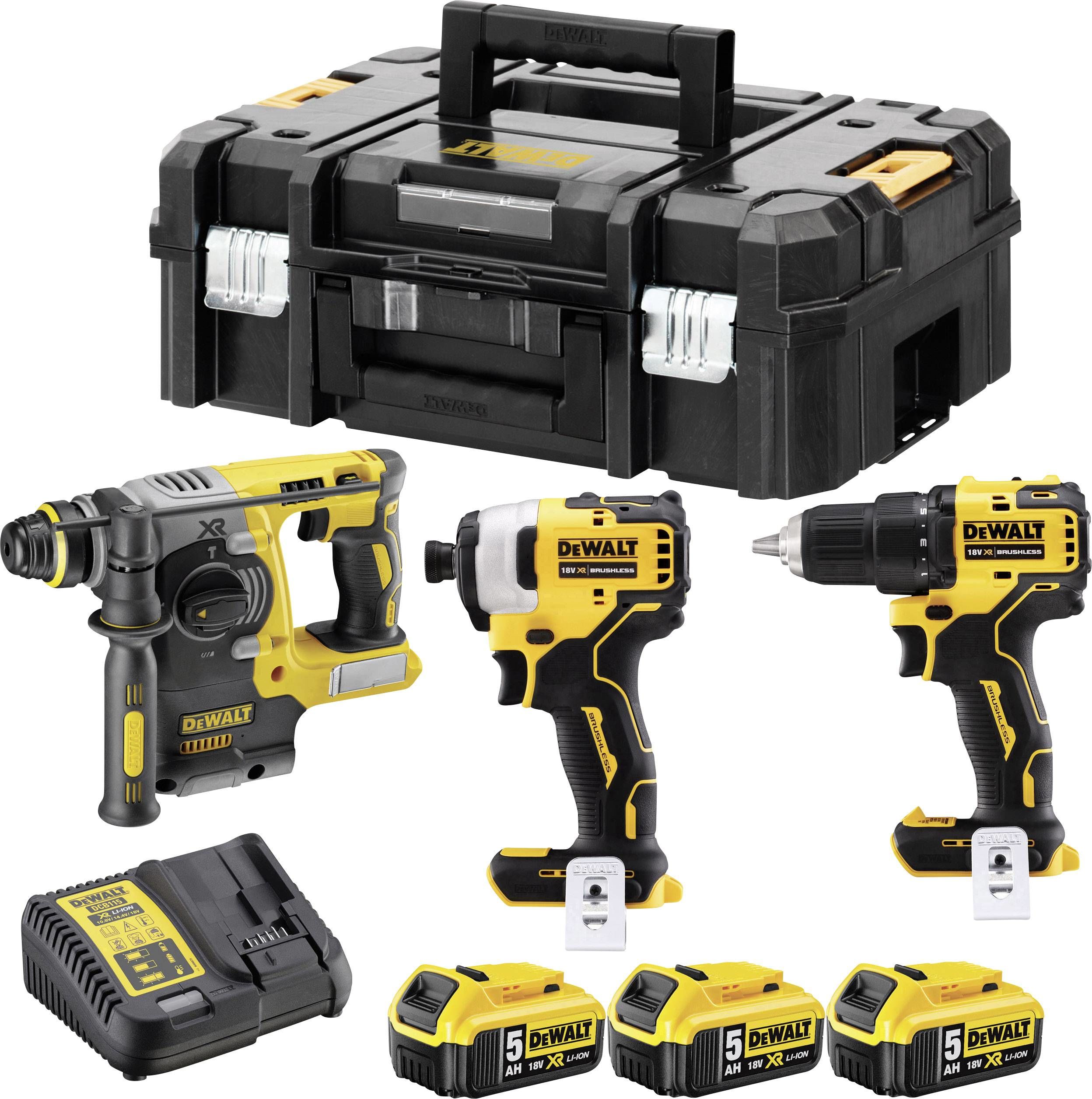 SET SCULE CU ACUMULATOR DEWALT DCK377P3T (DCH..