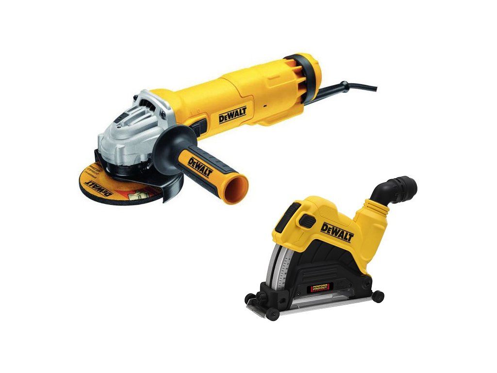 Polizor unghiular DWE4237+Protector pentru ta..