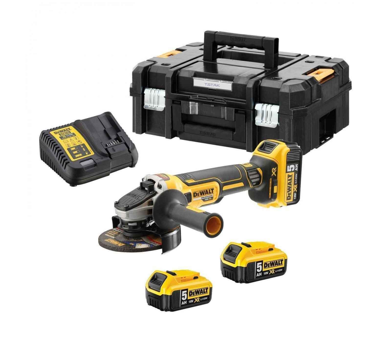 Polizor unghiular cu acumulator DeWALT DCG405..