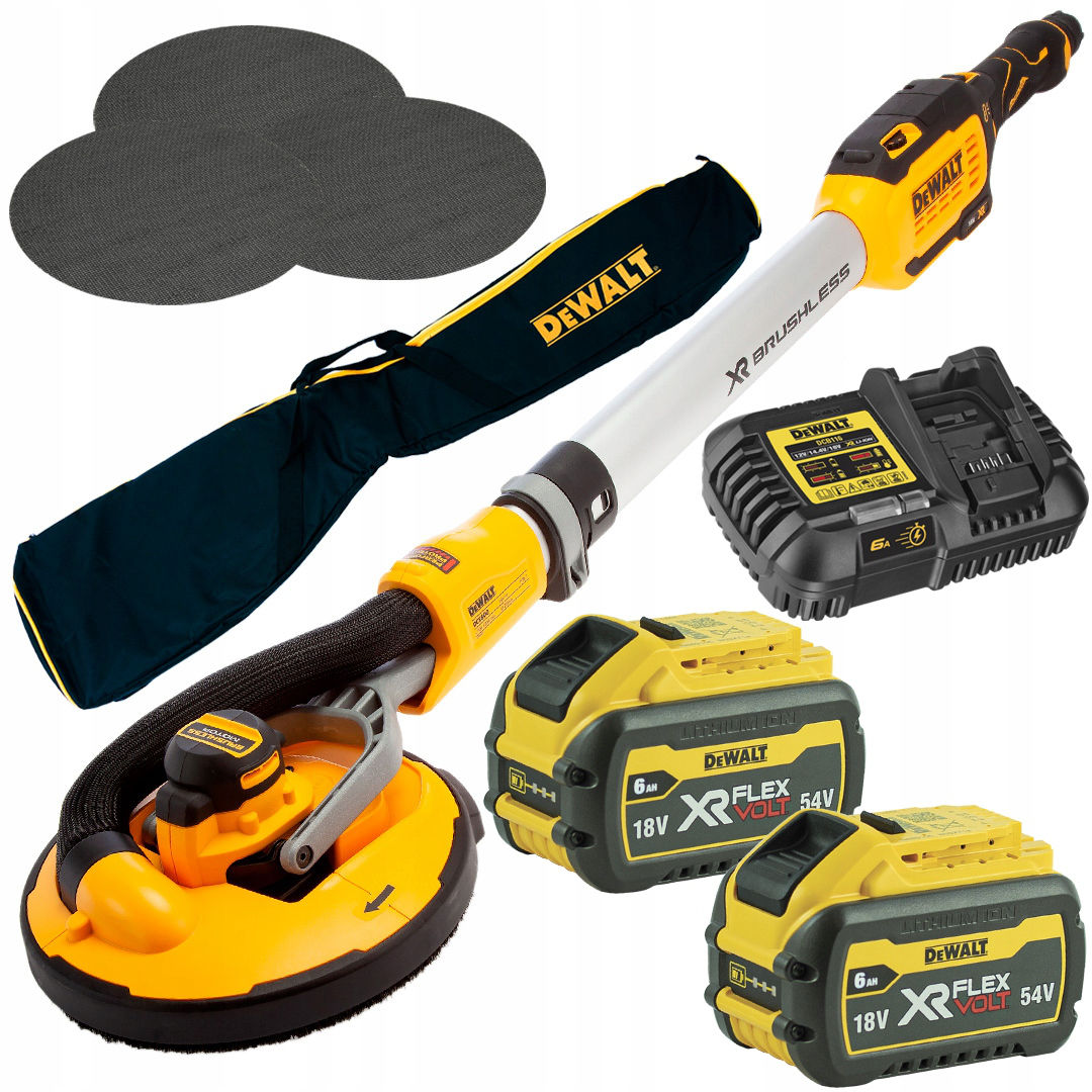 Masina de slefuit rigips cu acumulaor DCE800T..